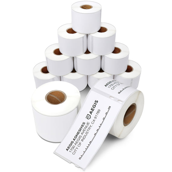 Aegis - Compatible Direct Thermal Labels Replacement for DYMO 30323 (2-1/8