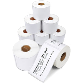 Aegis - Compatible Direct Thermal Labels Replacement for DYMO 30256 (2-5/16" X 4") Shipping - Use with Labelwriter 450, 450 Turbo, 4XL Printers (8 Rolls, 20 Rolls)