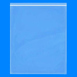 Spartan Industrial - 14” X 20” (100 Pack) 2 Mil Clear Reclosable Zip Plastic Poly Bags with Resealable Lock Seal Zipper