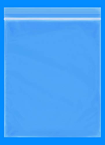 Spartan Industrial - 10” X 12” (200/500 Pack) 2 Mil Clear Reclosable Zip Plastic Poly Bags with Resealable Lock Seal Zipper