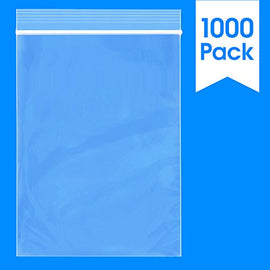5" x 7"(200/1000 Pack) Re-closable Zip Lock Plastic Clear Poly Bag 2 Mil